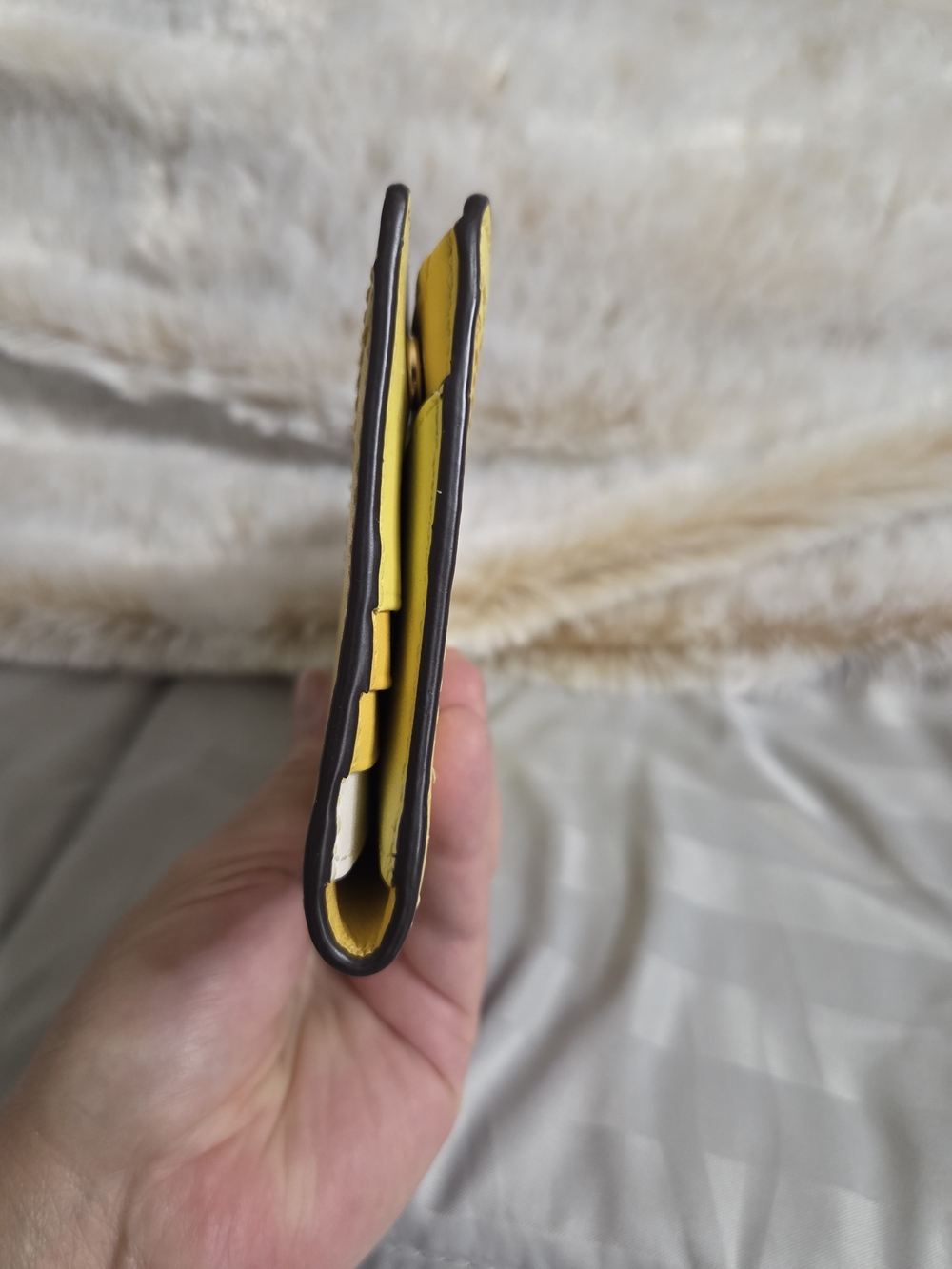 Michael Kors Adele Tri-Color Leather Slim Wallet - Picture 5 of 15